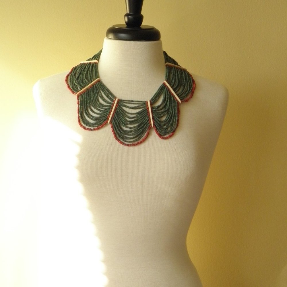 Tibet BoHo style handmade necklace - Picture 5 of 5